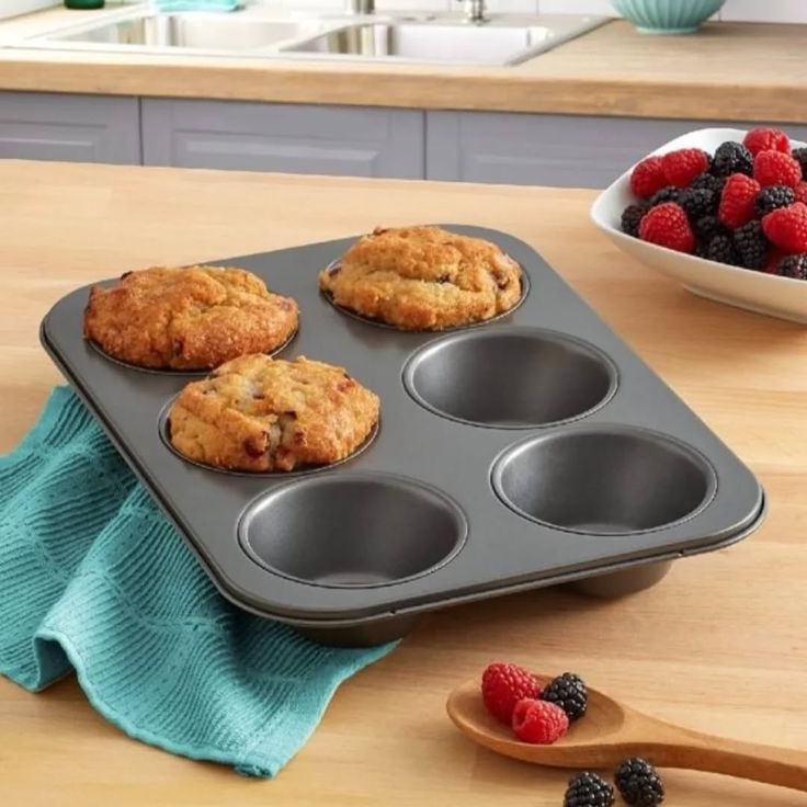 Heavy Duty Carbon Steel Muffin Pan Non-Stick