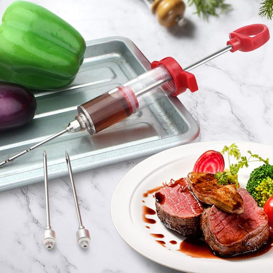 stylish red injection tool for chicken & Beaf