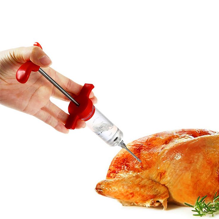 stylish red injection tool for chicken & Beaf