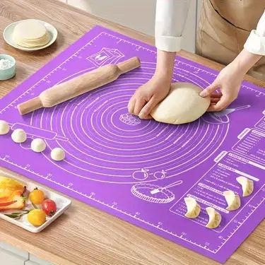 Large Size Silicon RotiMat Pastry Fondant DoughRolling Mat Silicone Surface