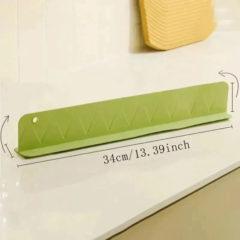 Silicone Kitchen Sink Water Splash Guard Washing Basin Anti-splash Stopper