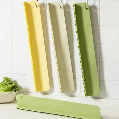 Silicone Kitchen Sink Water Splash Guard Washing Basin Anti-splash Stopper